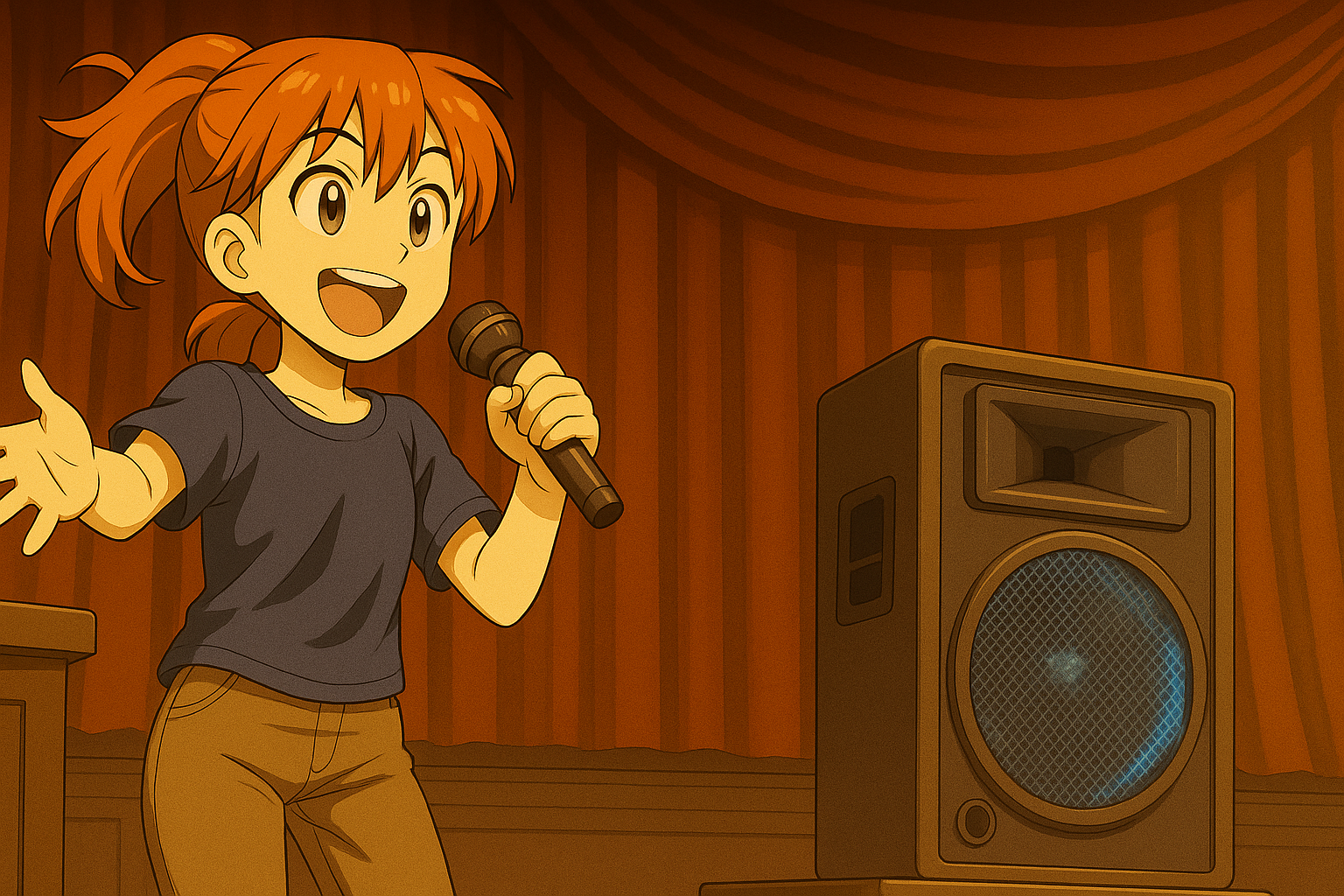 Kids learning anchoring skills